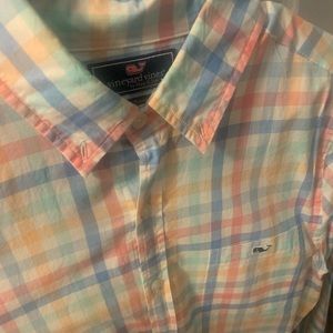 Clean Mens VIneyard Vine Shirt Sz Small
